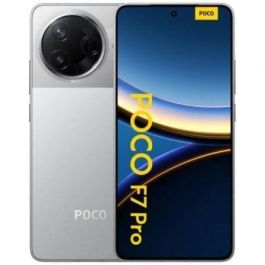 POCO POCO F7P 12-512 SV Móvil F7 Pro 12GB RAM 512GB 6.67" 2K AMOLED 120Hz 5G Snapdragon 8 Gen 3 Plata