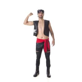 Disfraz adulto pirata chaleco-pañuelo talla l talla l Disfraz adulto pirata chaleco-pañuelo talla l talla l