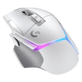 Logitech G502 X Plus Ratón Inalámbrico Óptico Blanco 25600 DPI RGB LIGHTSPEED HERO 25K