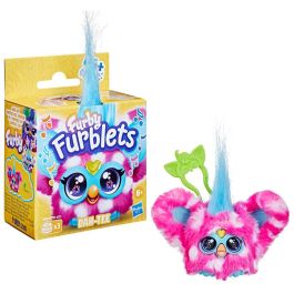 Hasbro Mini Furby Dah-Tee Furblet - Juguete electrónico interactivo con música K-Pop y +45 sonidos - Para niños +6 años