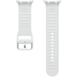 Samsung ET-SNL33LWEGEU Correa deportiva para Galaxy Watch8 | Watch8 Classic, de caucho blanca, tamaño M/L