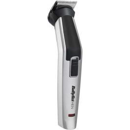 Babyliss MT726E Recortadora de Barba y Corporal Multifunción 8 en 1 de Titanio Inalámbrica 60 min Autonomía y Cabezales Lavables