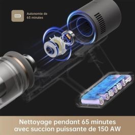 Aspirador inalámbrico DREAME Z10 con estación de vaciado - Batería de iones de litio - Capacidad del colector 2,5 L Aspirador inalámbrico DREAME Z10 con estación de vaciado - Batería de iones de litio - Capacidad del colector 2,5 L