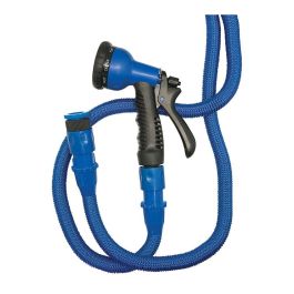 Altadex Manguera extensible Xpansy pro azul, 15 m, conector rápido, adaptador de grifo y pistola 7 funciones Precio: 29.6899999. SKU: B184FBAZML