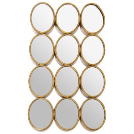 Espejo de pared Alexandra House Living Dorado Metal 12 x 16 cm 9 x 68 x 40 cm Redondo Ovalado Precio: 153.58999964. SKU: B13MWQKSMB