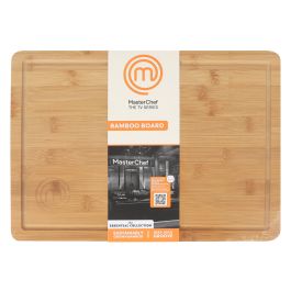 Tabla de cortar bambú 38.5 x 27.5 x 1.5 cm - Masterchef (6 Unidades) Tabla de cortar bambú 38.5 x 27.5 x 1.5 cm - Masterchef (6 Unidades)