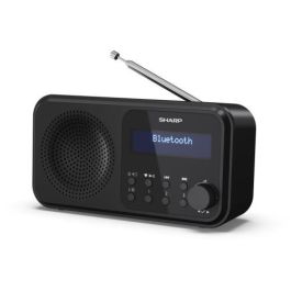 Sharp 20 DAB / 20 FM Radio Portátil Digital DAB+/DAB/FM con Bluetooth 5.0, 2W, Funciona con Pilas y USB, Negra Sharp 20 DAB / 20 FM Radio Portátil Digital DAB+/DAB/FM con Bluetooth 5.0, 2W, Funciona con Pilas y USB, Negra