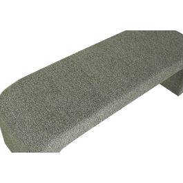 DKD Home Decor Descalzadora Scandi Verde 120x38x42 cm Poliéster/Metal (2 Unidades)