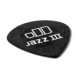 Dunlop 72 Púas Tortex III Pitch Black Jazz - 0,50 Mm