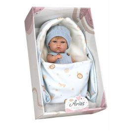 Muñecas Arias Muñeca Elegance 30 cm Natal Azul con Portabebé (Cuerpo Vinilo, Niño) Precio: 32.49999984. SKU: B1BHRREXYT