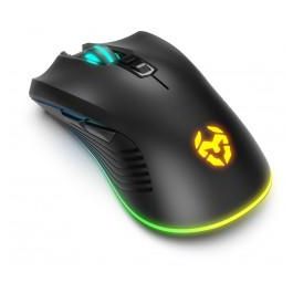 Teclado y Ratón Gaming Krom NXKROMKRSHRSP Negro Teclado y Ratón Gaming Krom NXKROMKRSHRSP Negro
