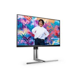AOC Q27U3CV Monitor 27" Quad HD IPS, 75Hz, HDMI, DP, USB-C, Carga 96W, Negro