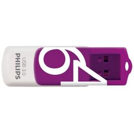Philips Memoria USB 3.0 64GB Vivid Edition Magic Purple FM64FD00B Giratoria Precio: 26.49999946. SKU: B124JXYJNB
