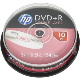 DVD+R HP DRE00060-3 DL 8X/ Tarrina-10uds