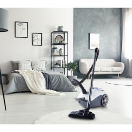 Domo DO7291S Aspirador de Trineo con Bolsa 700W, 3L, 68dB, Filtro HEPA12, Cepillo Deep Clean, Potencia Regulable 4AAAA