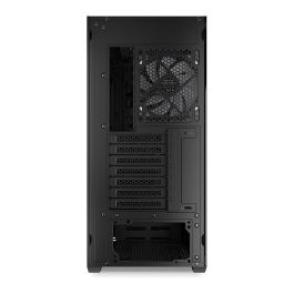 SHARKOON AK4W Midi Tower PC Negro Vidrio Templado con Iluminación RGB ATX