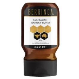 BERRINGA Miel de Manuka 60MGO 400g - 100% Natural, Bioactiva Suave de Abejas de Australia para Uso Diario Precio: 21.9989275. SKU: B1CY6K4H5Q