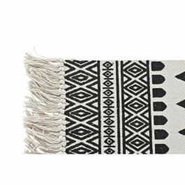 Alfombra DKD Home Decor Negro Blanco (80 x 50 x 1 cm)