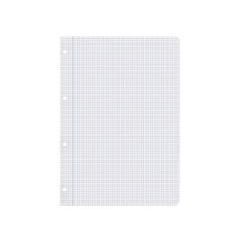 Recambio Liderpapel A4 200+50 Hojas 90 gr-M2 Cuadro 4 mm Con Margen 4 Taladros