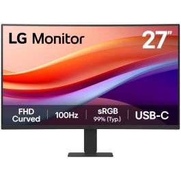 LG 27U421A-B Monitor Curvo 27" FHD 1500R VA 100Hz 5ms USB-C con Black Stabilizer y Modo Lectura Precio: 138.69000035. SKU: B1KJPP3GLX