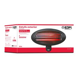 Estufa de cuarzo de exterior - 2000 W - edm Estufa de cuarzo de exterior - 2000 W - edm