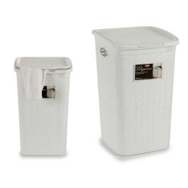 Pongotodo Elegance 50L Blanco Stefanplast 36X54CM (6 Unidades)