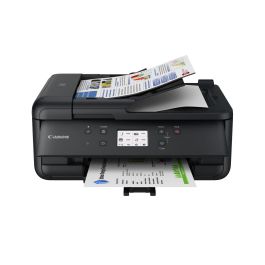Canon TR7650 Impresora Multifunción 4 en 1 Inyección Color Wi-Fi ADF Dúplex Fax 5 Tintas Pantalla Táctil Oficina Hogar