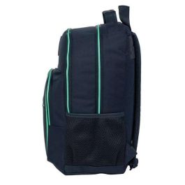 Safta Mochila Doble Real Madrid 2ª Equipación 25/26 32x42x16cm Adaptable a Carro
