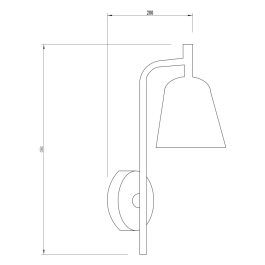 Aplique de Pared Taiping SKD-W1015