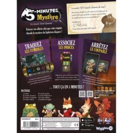 Asmodee AUC1700572922757 5 Minutes Mystery - Juego de Mesa de Cartas Wiggles 3D