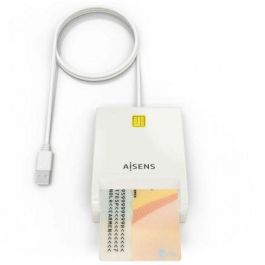 AISENS - LECTOR DE TARJETA INTELIGENTE DNI, BLANCO AISENS - LECTOR DE TARJETA INTELIGENTE DNI, BLANCO