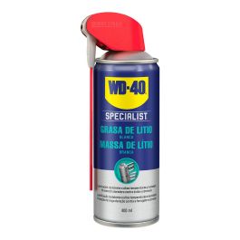 Wd40 Specialist Grasa Blanca de Litio 400ml para Engranajes, Rodamientos y Cadenas en Spray Precio: 11.49999972. SKU: B12HDTPC6X
