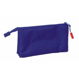 Bolso Escolar Portatodo Safta Triple Atletico De Madrid 120x220x30 mm Bolso Escolar Portatodo Safta Triple Atletico De Madrid 120x220x30 mm