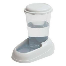Ferplast Nadir Dispensador de Agua 3L de Plástico Blanco para Perros y Gatos, Depósito Transparente y Base Antideslizante Precio: 31.50000018. SKU: B12WY3N2F7