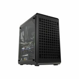 CoolerMaster MasterBox Q300L V2 (Black) Mini Torre PC - Micro ATX, Mini-ITX - Plástico, Acero, Vidrio Templado