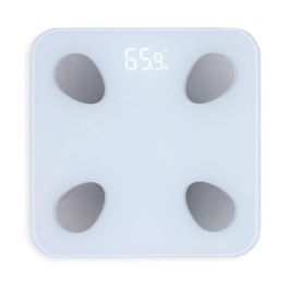 LIVOO DOM428 - Báscula de baño conectada - 13 indicadores - Placa de vidrio templado - Pesa hasta 180 kg LIVOO DOM428 - Báscula de baño conectada - 13 indicadores - Placa de vidrio templado - Pesa hasta 180 kg
