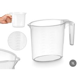 Jarra Medidora Transparente 1L Leknes 20x15x10 cm (48 Unidades)