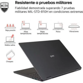 LG Portátil Gram 17Z90T-G.AD88B Intel Core Ultra 7-255H 32GB RAM 1TB SSD 17" Windows 11