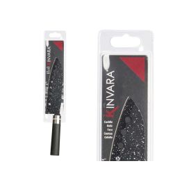 Cuchillo Kinvara con agujeros, acabado mármol, 29.5x2x5 cm, negro/plata (24 Unidades) Cuchillo Kinvara con agujeros, acabado mármol, 29.5x2x5 cm, negro/plata (24 Unidades)