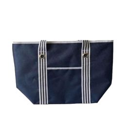 Poessa Bolso de Playa Oxford Poliéster 48x18x34cm Azul Oscuro - Surtido Aleatorio Poessa Bolso de Playa Oxford Poliéster 48x18x34cm Azul Oscuro - Surtido Aleatorio