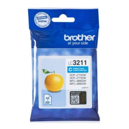 Brother LC-3211C Tinta Cian Original 200 Páginas Impresión Inyección Precio: 8.98999992. SKU: S8402023