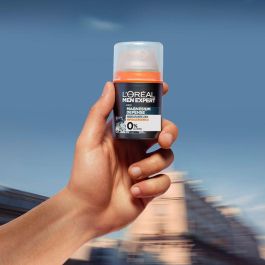 L'Oréal Paris MEN EXPERT MAGNESIUM DEFENSE Hidratante 24h Crema Facial para Hombre con Ácido Hialurónico, 50 ml