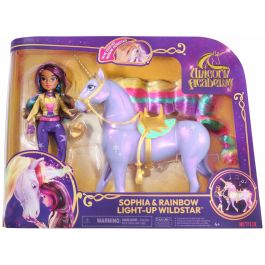 Spin Master Muñeca Sophia 11 cm y Unicornio Wildstar con Luz
