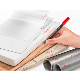 Staedtler Rotulador Lumocolor Retroproyeccion 318 Punta de Fibra, Estuche 8 Unidades Colores Surtidos