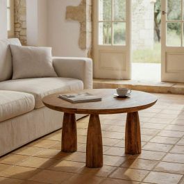 Mesa Centro Madera de Mango Salón 75 X 75 X 37 cm Precio: 320.0087. SKU: B1DX47ZNM2