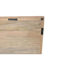 DKD Home Decor Cabecero de Cama Indio Mandalas Madera de Mango y MDF Natural 184 x 60 cm