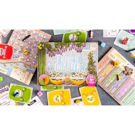 Transcend Games Juego de Mesa French Quarter - Juego Estratégico Ambientado en el Barrio Francés de Nueva Orleans para 1+ Jugadores