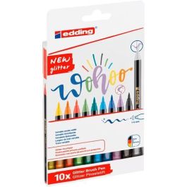 Edding Rotuladores 1340 grlitter Brush Pen Punta Pincel C-Surtidos Básicos Estuche 10 Ud Precio: 14.69000016. SKU: B1JBXZLLZQ