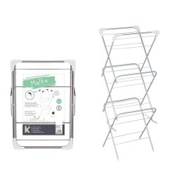 Tendedero de Metal Kipit 3 Alturas, Plata, 49x47 cm (5 Unidades) Precio: 73.78999991. SKU: B1KD8SBZFD