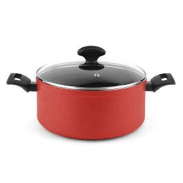 Fagor Olla Maxima con Tapa Roja Ø24 x 11 cm Aluminio Antiadherente Doble Capa Xylan Plus Apta Todo Tipo de Fuegos Precio: 32.49999984. SKU: S7905880